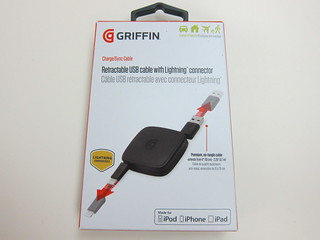 Griffin Retractable USB Charge Cable with Lightning Connector