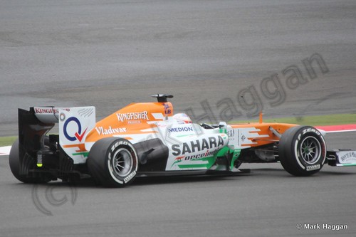 Paul Di Resta in Free Practice 2 at the 2013 British Grand Prix