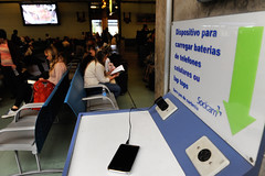 Busbahnhof Sao Paulo Telefonladestation