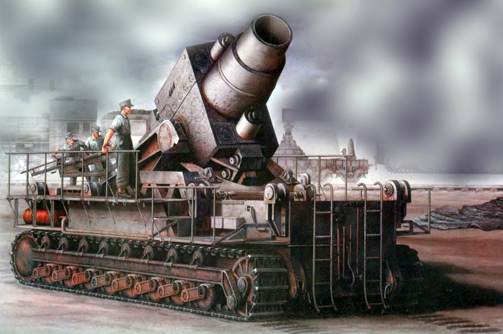 Пушки немецких танков
