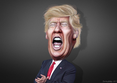 From flickr.com: Donald Trump- Caricature, From Images