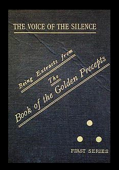 The First 1889 Edition of HPB The Voice of The Silence