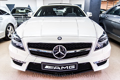 Mercedes CLS 63 AMG - 527 c.v - - Blanco Diamante - Piel Nappa Negra