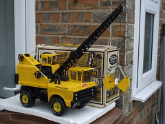 Vintage Tonka Toys Mobile Crane Made In The USA  A Proper Big Boys Toy ...Boxed As Well ...