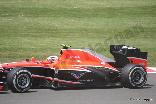 Max Chilton in the 2013 British Grand Prix