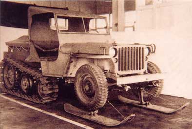 WWII Jeep Half Track