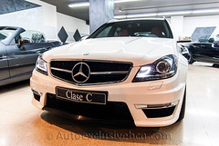 Mercedes C 63 AMG Estate - Blanco Diamante - Piel Roja Designo