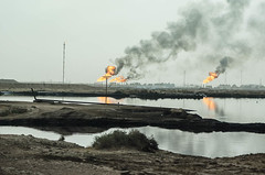 Gas Flaring, Iraq