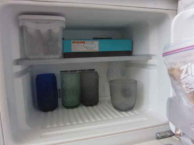 冷蔵庫の中容量 上（冷凍）