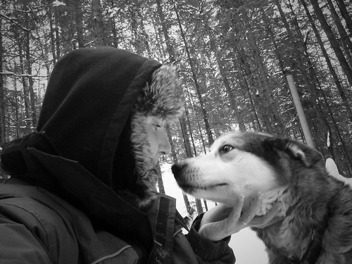 Picotine et moi, WWOOFING, St Guillaume Nord, Québec