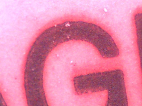 microscope detail – red label • <a style="font-size:0.8em;" href="http://www.flickr.com/photos/61714195@N00/11737266736/" target="_blank">View on Flickr</a>