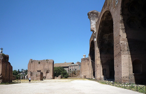 Basilica of Maxentius and Constantine, view to apse