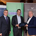 Tim Fenn, IHF CEO, Mark Bowe, Castleross Hotel and Joe Dolan, IHF President