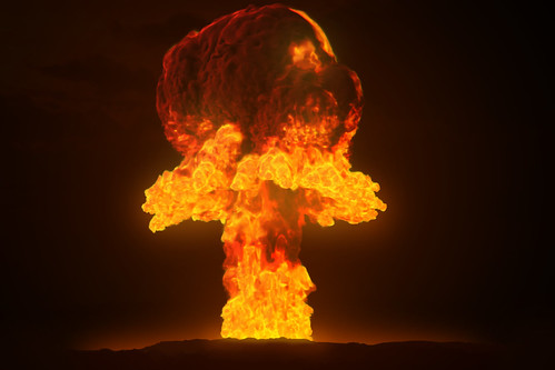 Atom Bomb Nuclear Explosion, From FlickrPhotos