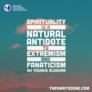 Quote of the Day: Spirituality is a Natural Antidote...