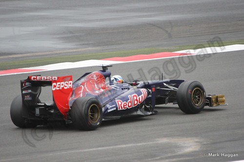 Jean-Eric Vergne in Free Practice 2 at the 2013 British Grand Prix