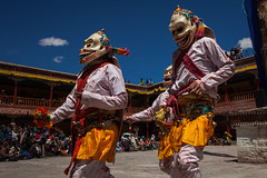 Masked dance, Hemis Tsechu festival