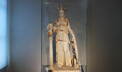 Phidias, Athena Pathenos, 447-32 B.C.E. (this is a 3rd c. C.E. copy known as Varvakeion)