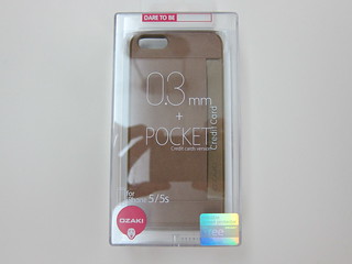 Ozaki O!coat 0.3+Pocket - Case With Cardholder for iPhone 5/5s