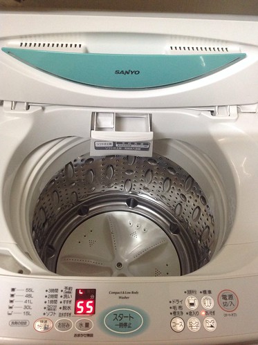 洗濯機写真アップします。
