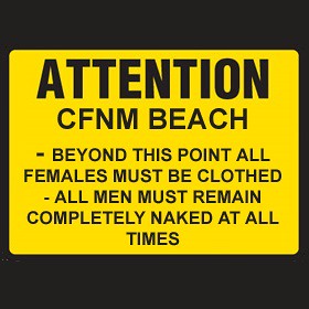 CFNM Sign