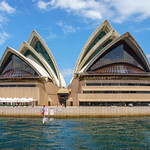 The Sydney Opera House.