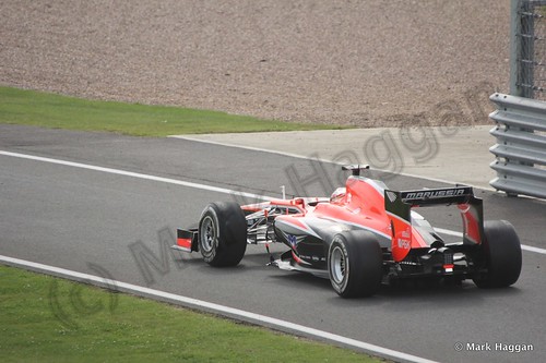 Jules Bianchi in Free Practice 3 at the 2013 British Grand Prix