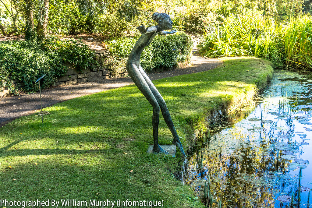 Toe In The Water By Bob Quinn - Sculpture In Context 2013 In The Botanic Gardens