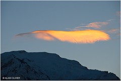 Variations nuageuses au dessus du Mont Charvin