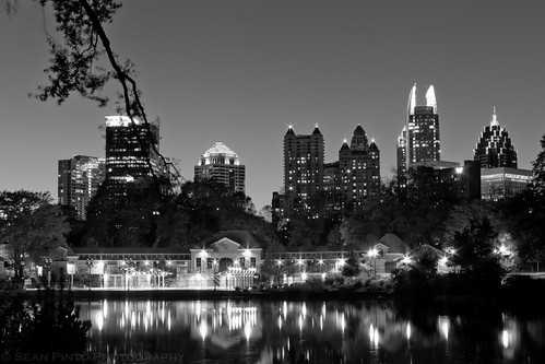 Atlanta Skyline by seanpinto, on Flickr