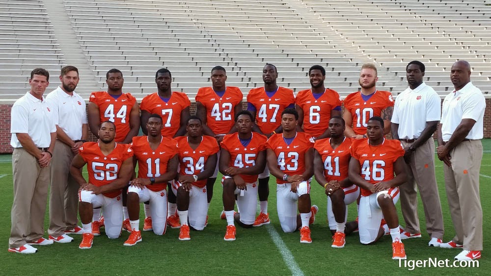 Clemson Football Photo of andrewwarwick and BJ Goodson and Ben Boulware and Brent Venables and Chris Register and dorianodaniel and Kellen Jones and Korie Rogers and LeRoy Hill and Stephone Anthony and tjburrell and teamphotos and Tony Steward and Travis Blanks