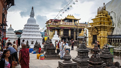 Ступа Сваямбунатх в Катманду, Непал