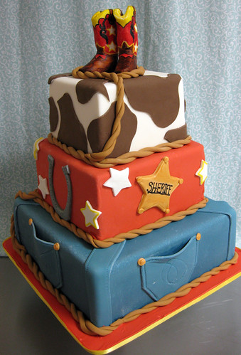 Cowboy Birthday Cake