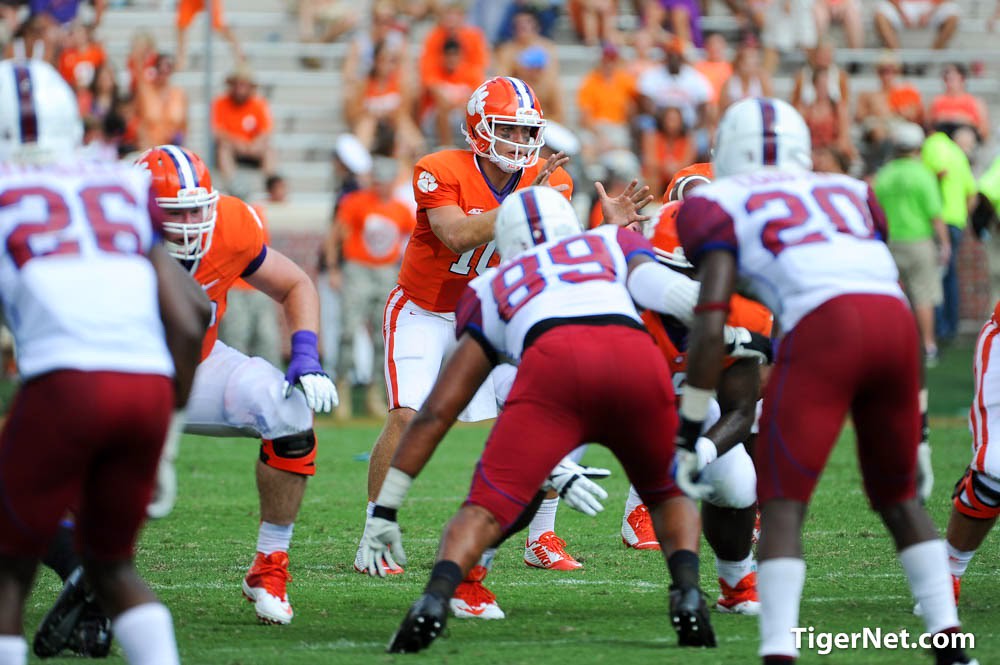 Clemson Football Photo of David Olson and SC State