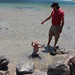 My husband Marco with baby Giacomo at the Specchio di Venere lake • <a style="font-size:0.8em;" href="http://www.flickr.com/photos/62152544@N00/14227552698/" target="_blank">View on Flickr</a>