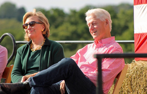 Hillary & Bill Smiles