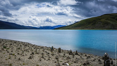 Озеро Ямдрок в Тибете