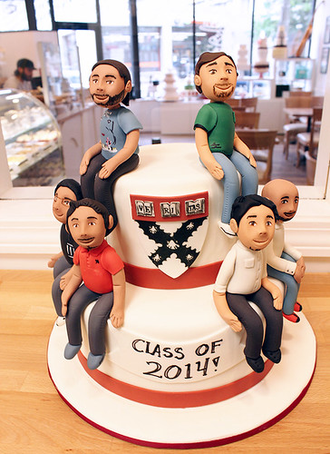 Harvard Group Graduation Cake