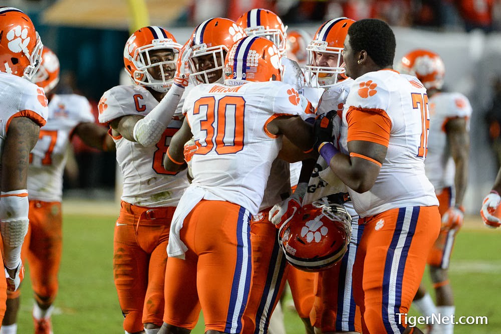 Clemson Football Photo of Bowl Game and ohiostate and Stephone Anthony