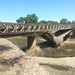 A military bridge, spanning the remains of the old bridge where one of the pillars had collapsed near Makaika, Tanzania • <a style="font-size:0.8em;" href="http://www.flickr.com/photos/50948792@N02/14209918298/" target="_blank">View on Flickr</a>