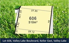 Lot 606 Valley Lake Boulevard, Keilor East VIC