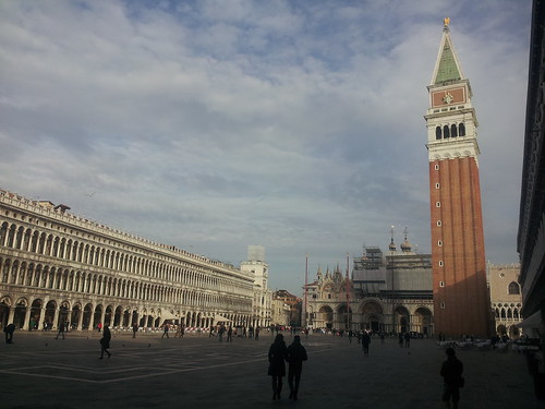 Place Saint Marc à Venise