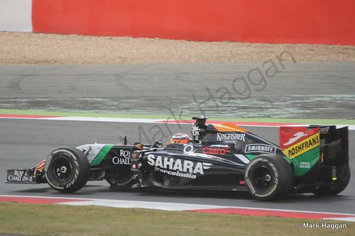 Nico Hulkenberg during The 2014 British Grand Prix