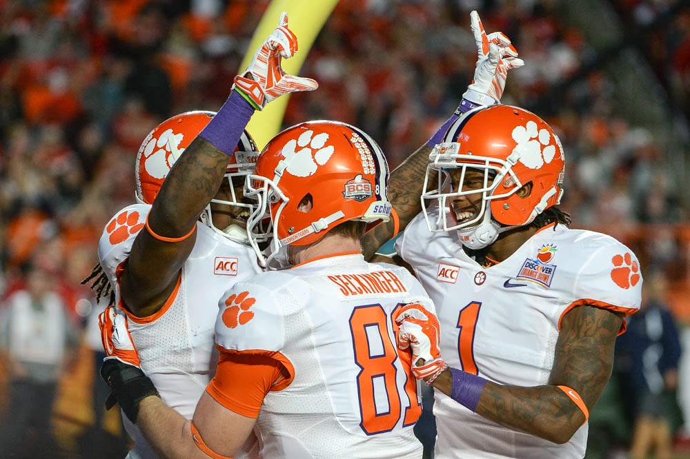 Clemson Football Photo of Bowl Game and Martavis Bryant and ohiostate and Sammy Watkins