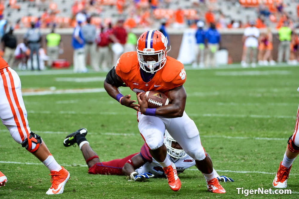 Clemson Football Photo of Adam Choice and SC State