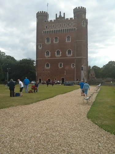 Tattershall Castle - Photograph of Tattershall Castle grounds.