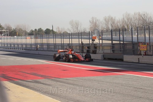 Stoffel Vandoorne in Formula One Winter Testing 2017