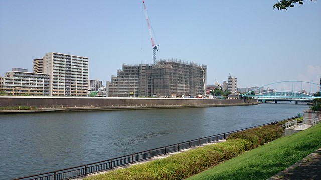 隅田川の対岸から撮影してみました。現在、...