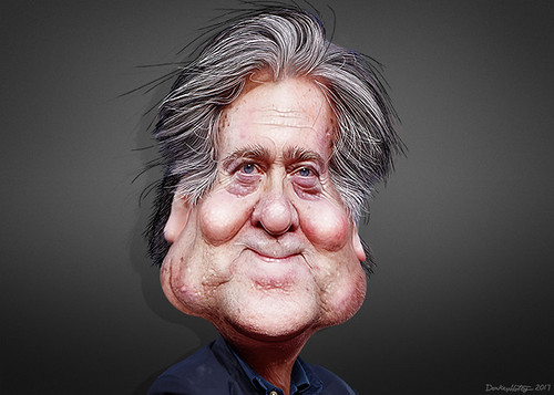 Steve Bannon - Caricature, From FlickrPhotos