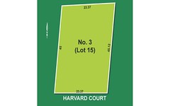 3 (Lot 15) Harvard Court, Gisborne VIC